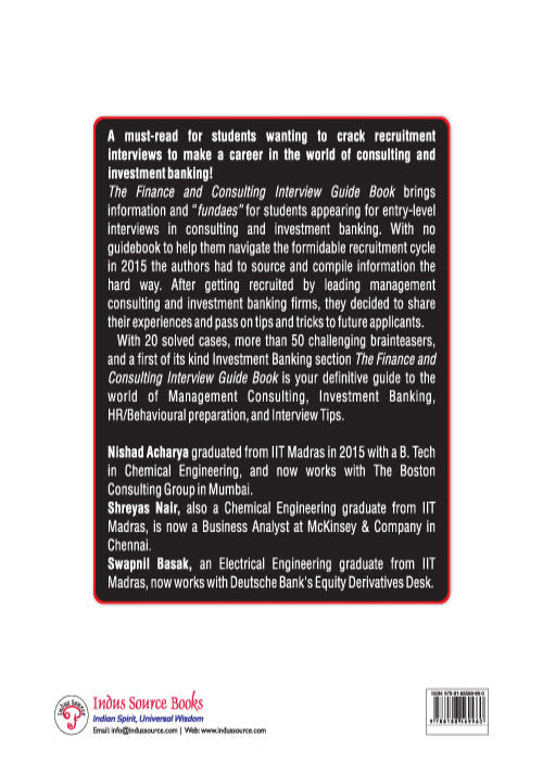 Day 1.0:The Finance and Consulting Interview Guide