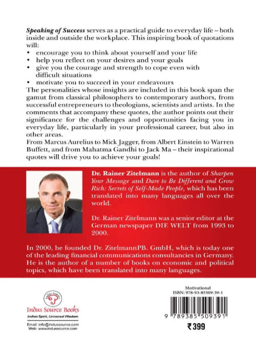 Speaking of Success Motivational Quotes